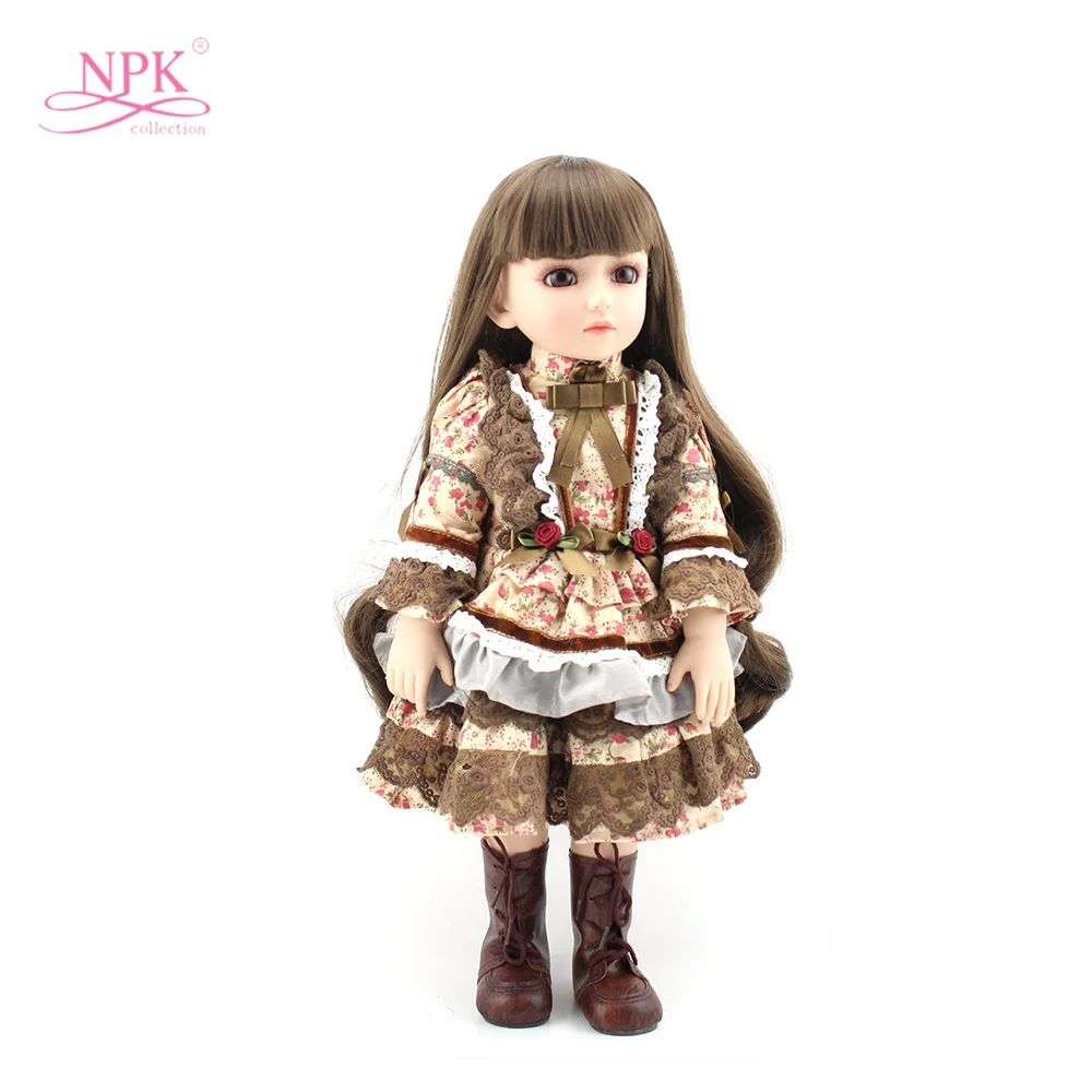 

17" New arrival Handmade Silicone vinyl adorable Lifelike toddler Baby Bonecas girl kid baby doll reborn menina de silicone