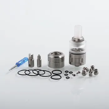 

Caiman RDA MTL BF RDA Atomizer 22mm Rebuildable Dripping Atomizer 316SS Mouth To Lung rta including Bottom Feed pin