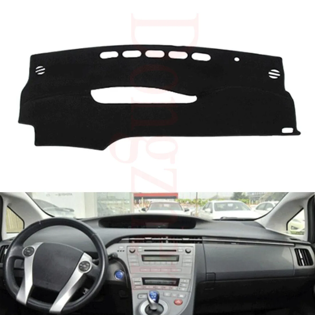 Dongzhen Fit For Toyota Prius 2012 to 2016 Car Dashboard Cover Avoid