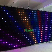 Сценический светодиодный фон занавес фон 3х6 м