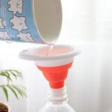 Качественный силиконовый гель практичный складной Воронка бункер кухонный инструмент гаджет Воронка дропшиппинг