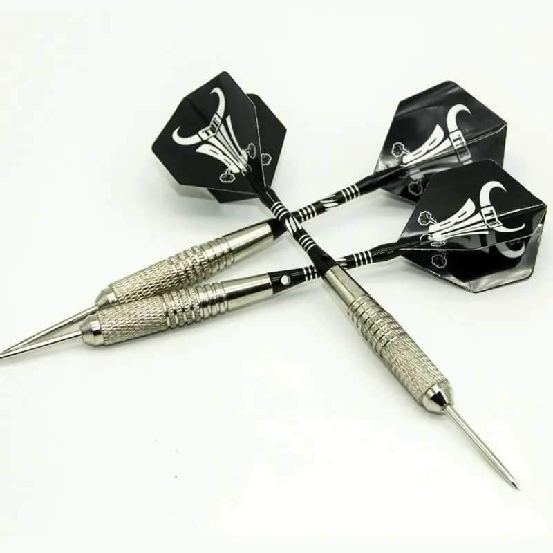 3pcs Professional 22 grams Torpedo Type Nickel plated Steel Tip Darts