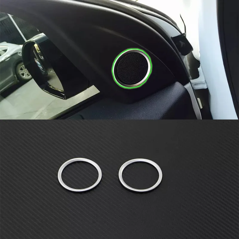 

Auto accessories audio cover 2pcs Car interior accessories For Land Rover Discovery Sport 2017