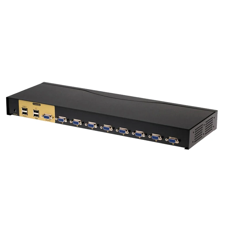Kvm переключатель usb vga 8 в 1 выключатель адаптер для подключения клавиатуры и мыши