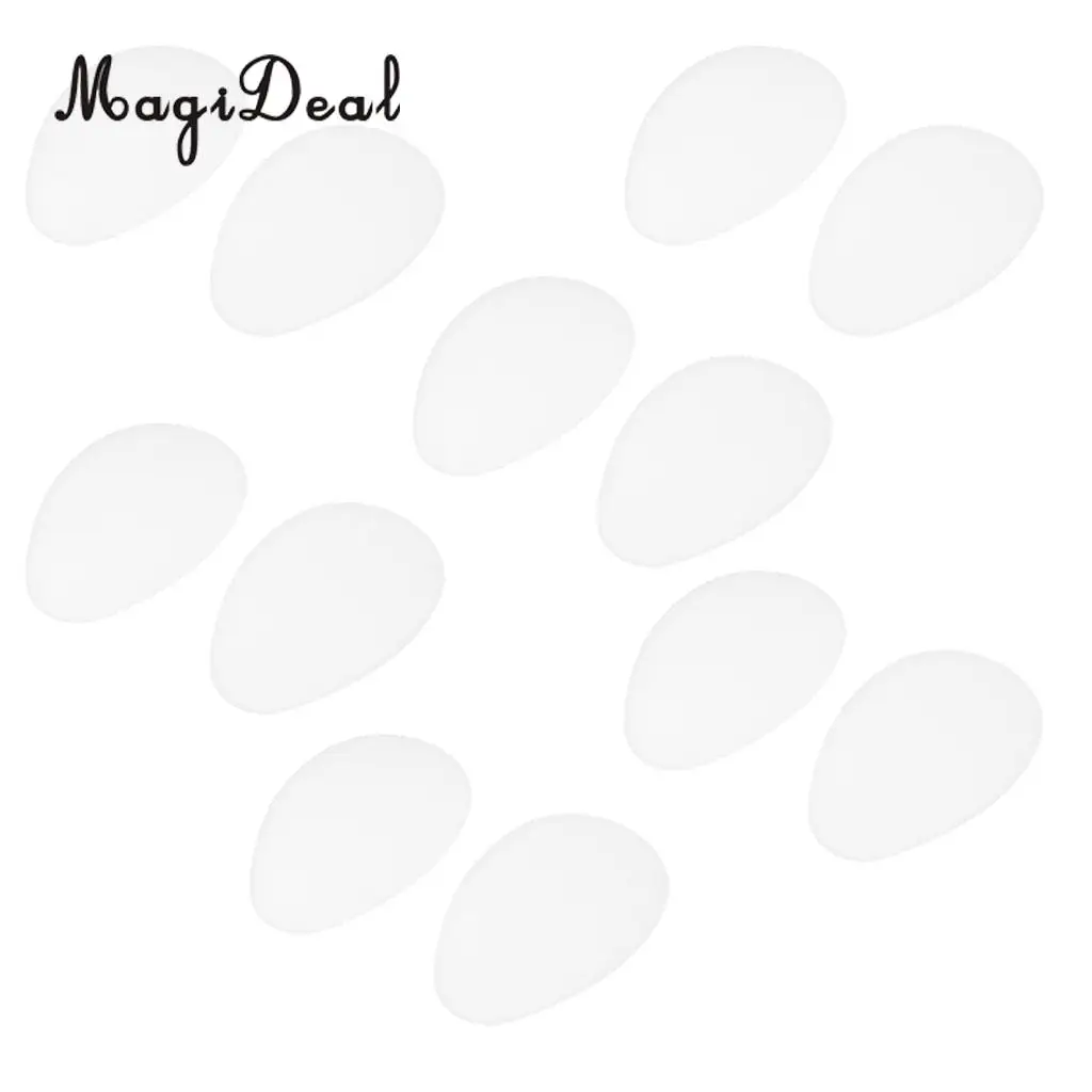 MagiDeal Men Women 6 Pair Shoes Sole Self Adhesive Grip Pad Non-Slip Pad Heels Slippery for Foot Pain Realif Camping Hiking Acce