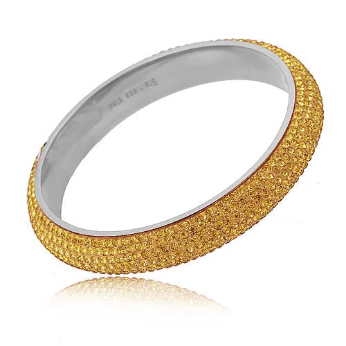 7 Ряд Кристалл паве браслеты из нержавеющей стали браслеты для женщин - Окраска металла: Покрытие антикварным золотом