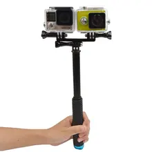 Dual Camera Holder Mount Double Bracket Adapter for Gopro Hero 5 4 3+ 3 SJcam SJ4000 Xiaomi Yi 4K Monopod Selfie Stick Tripod