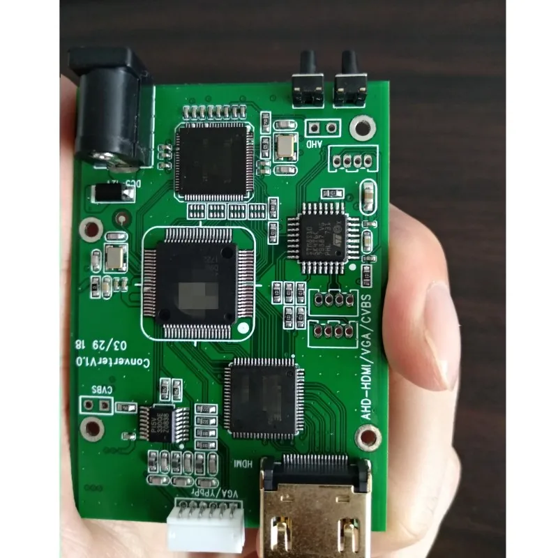 Оптовая продажа 10 шт./лот видео сигнала конвертер доска, AHD TVI CVI CVBS сигнала для HDMI VGA CVBS сигнала Поддержка OEM