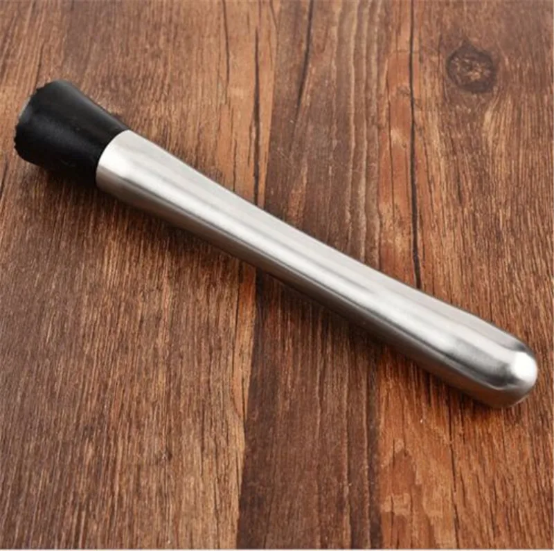 Новый мята Muddler нержавеющая сталь Swizzle stick коктейль бар сломанный эскимо T1 AU