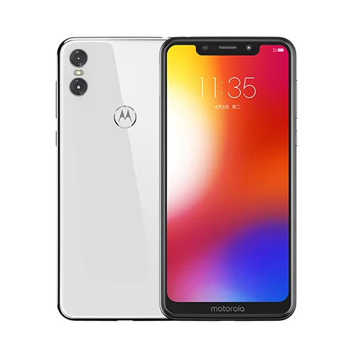 Глобальный Motorola MOTO P30 играть мобильный телефон 4 Гб Оперативная память 64 Гб Встроенная память 5,86 дюйма 4G LTE Snapdragon 625 Восьмиядерный отпечаток пальца ID смартфон - Цвет: 4GB 64GB White