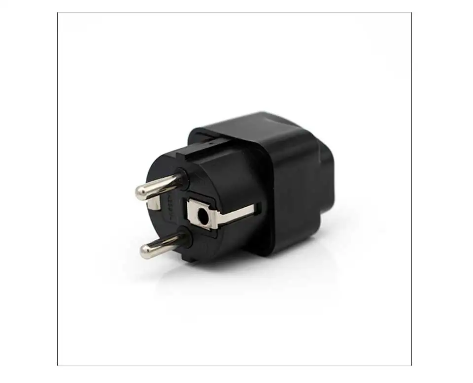 Universal European Europe Plug Adapter EU Euro German Travel Adapter Electrical Plug Power Sockets Outlet France Portugal Spain (14)