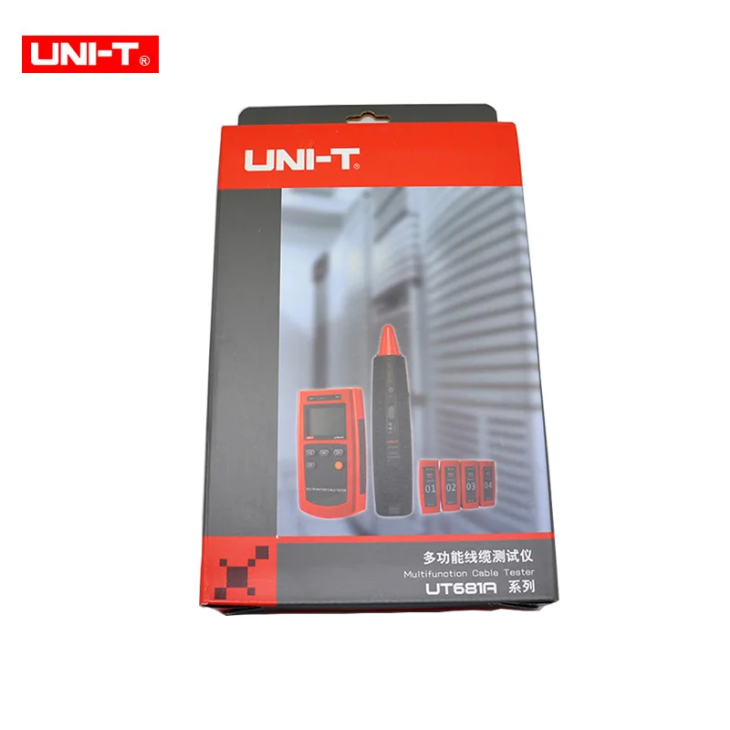 UNI T UT681A lan Сетевой кабель тестер rj45 rj11 локатор детектор охоты инструмент проверка