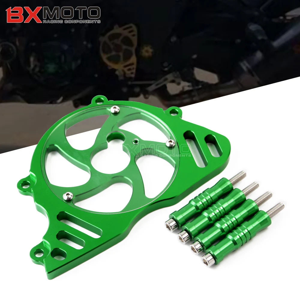 Передняя Звездочка для мотоцикла KAWASAKI Z1000 Z 1000 2010-2018 левая БОКОВАЯ защита цепи