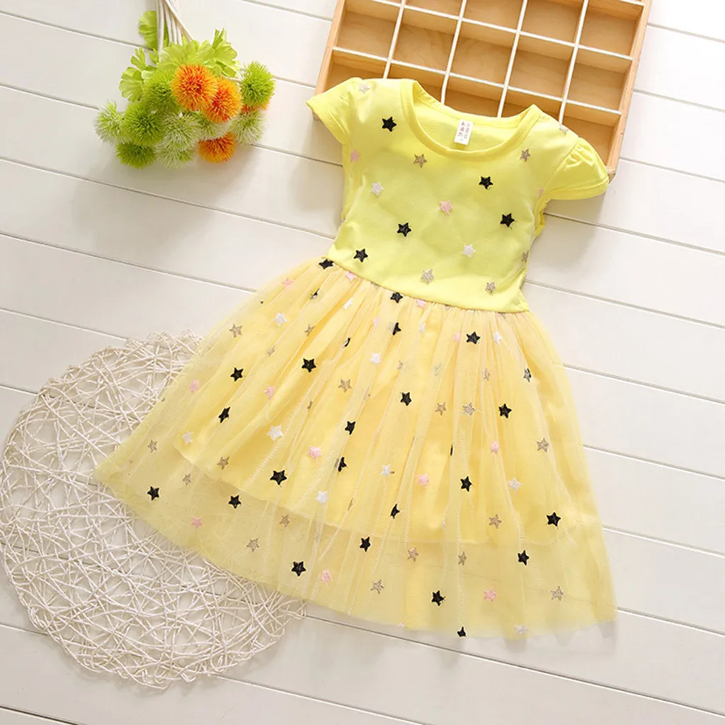 Платье для маленьких девочек летние платья Одежда для младенцев Вечерние платья из тюля на свадьбу и день рождения vestidos bebes L4