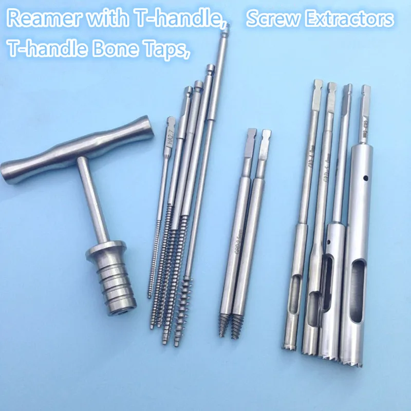 

2019 Medical orthopedic instrument T handle Broken bone screw extractor,T handle Bone Taps/Reamer with T-handle