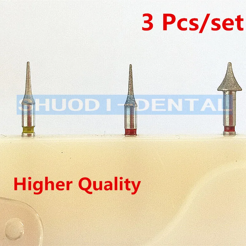 3 шт./компл. стоматологический бор, межзубных эмаль снижение ПИС боры для измельчения полировки Бур FG3203E