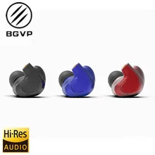 NIEUWE BGVP DMG 2DD + 4BA Hybrid-Ear Oortelefoon Metalen High Fidelity Monitor Met Afneembare MMCX Kabel En Drie Nozzles(China)