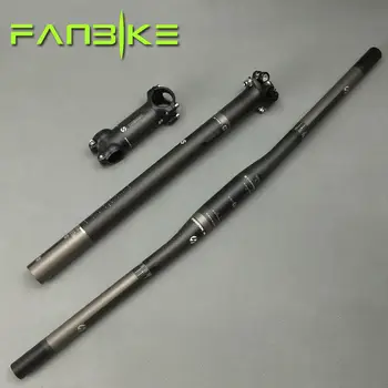 

TOSEEK 3k finish full carbon fiber mountain MTB bicycle handlebar+stem+seatpost/set bike handlebar set of bicycle accessories