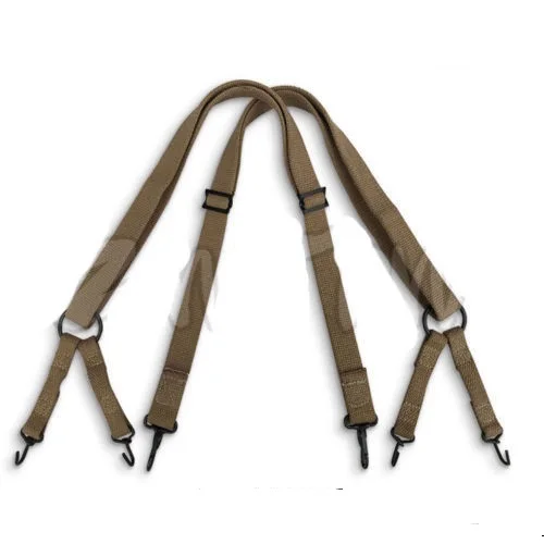 

WW2 USMC 1941 Webbing Suspender for Haversack Backpack Strap Combat Field- World military Store