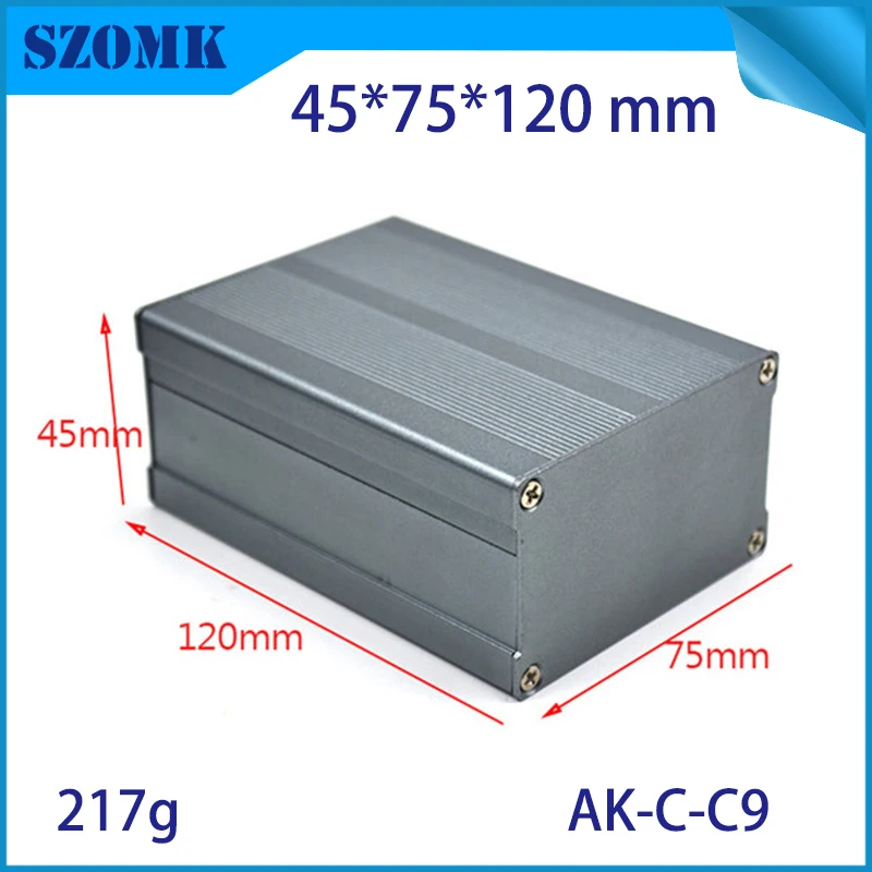 1 шт. алюминиевая распределительная коробка szomk 46*76*120 мм|case case|case electroniccase box electronic |