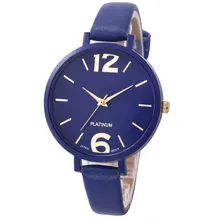 Women Bracelet Watch Famous brand 2017 Ladies Faux Leather Analog Quartz Wrist Watch Clock Women relojes mujer Hot selling M/4