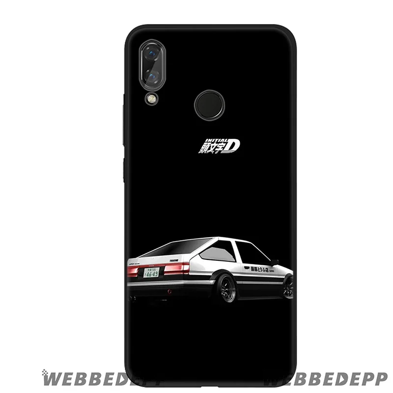 Мягкий силиконовый чехол WEBBEDEPP INITIAL D AE86 для huawei Honor mate 20 10 8X 8C 8 6A 7A 7X 7C Lite Pro из ТПУ - Цвет: 5