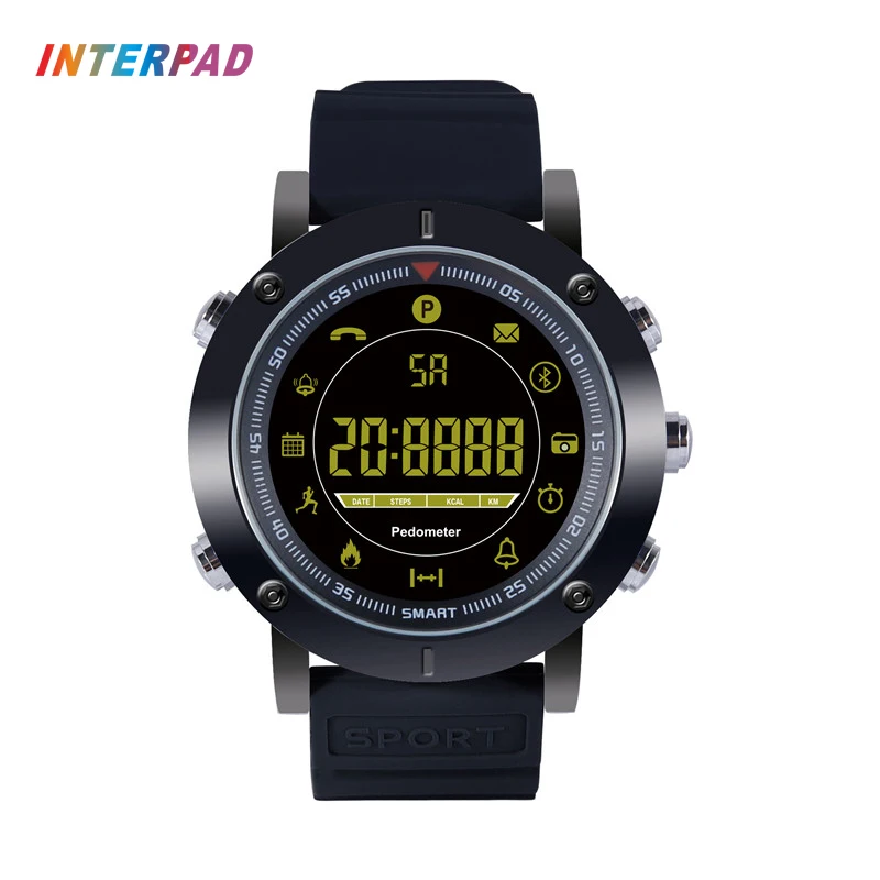 

2018 Interpad Smart Watch Professional Waterproof Fitness Tracker Smartwatch 610mAh Battery Smart-watch For iOS Android