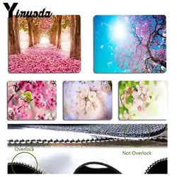 Yinuoda мальчик подарок Pad Cherry Blossom Ноутбук игровой мыши коврик размер 18x22 см 25x29 см резиновая для мышей