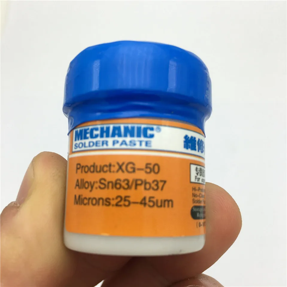 

100% Original MECHANIC 35g Sn63/Pb67 Solder Paste Flux XG-50 For Hakko 936/Saike 852D++ Soldering Station