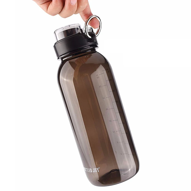 

bottled joy whey protein shaker bottle Tritan bpa free cute water bottle kids with Cover 800ml