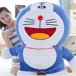 Fancytrader Поп аниме Японии большой жирный doraemon плюшевые игрушки гигантский синий Фаршированные мультфильм Doraemon кошка кукла хороший подарок