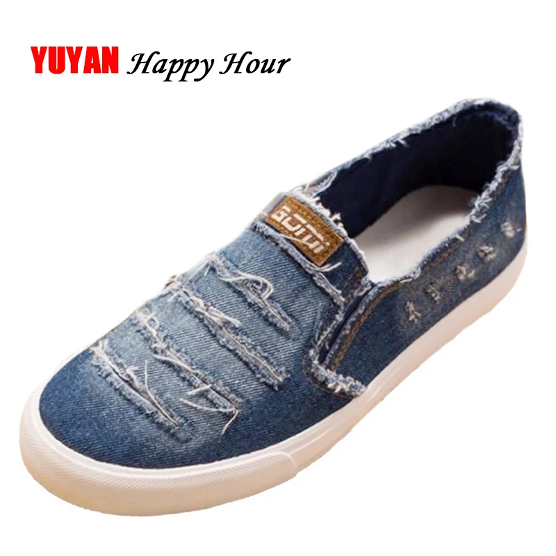 new denim shoes