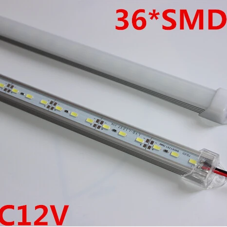 Светодиодные бар огни DC12V 5630 5730 полосы белый холодный теплый светодиодные трубки