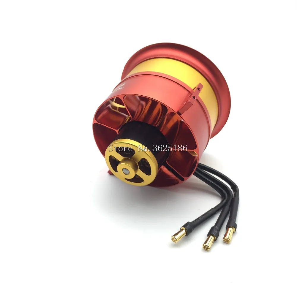 1 шт. металлический JP 70 мм Ducted Fan EDF Jet 12 лопастей 4s 6s Lipo Motor Electric для