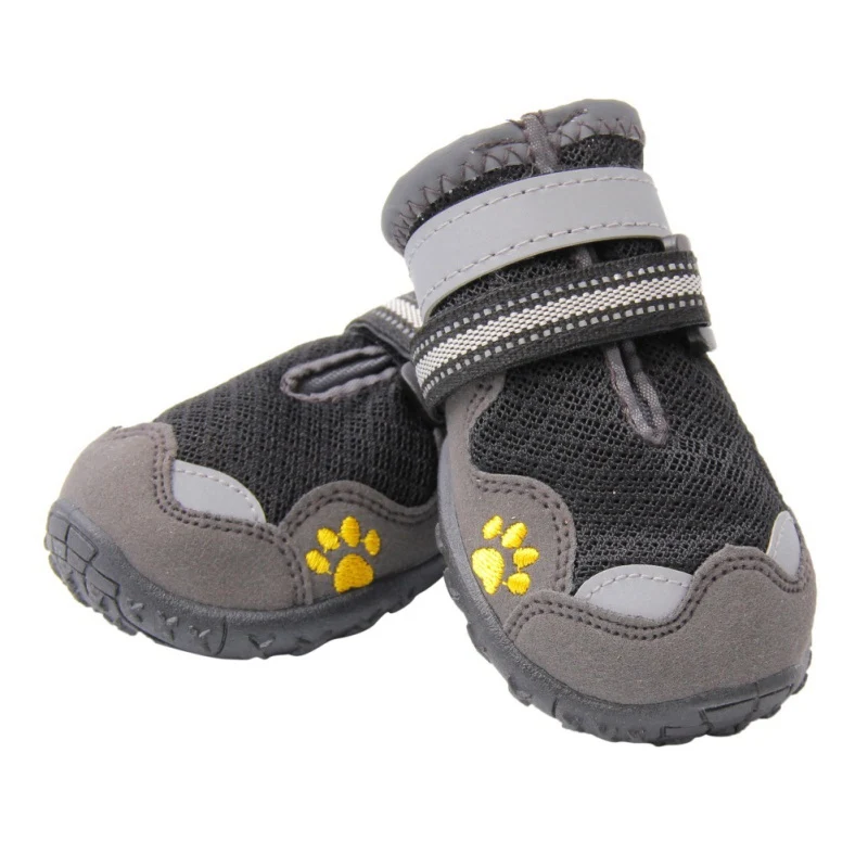 

4pcs Pet Shoes Outdoor Sport Shoes Protect Not To Hurt Fashion Dogs Shoes For Large Dogs