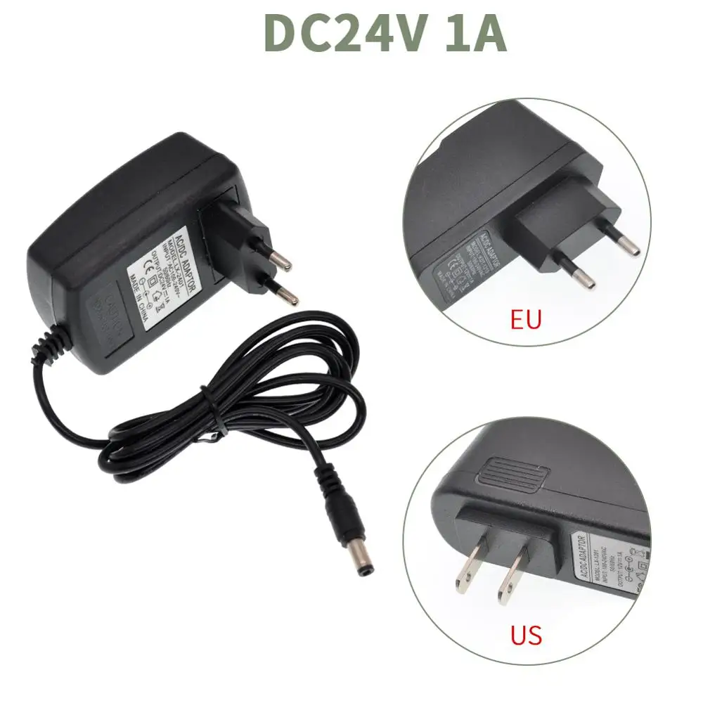 DC Питание 5 V-24 V светильник ing трансформаторы для Светодиодные ленты 1A 2A 3A 4A 5A 6A светильник конвертер