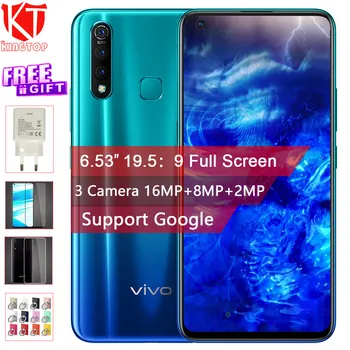 

Original vivo Z5x Mobile Phone 5000mAh 6.53" 6G 64G Snapdragon 710 Octa Core 16MP Camera Android 9 Smart phone play store