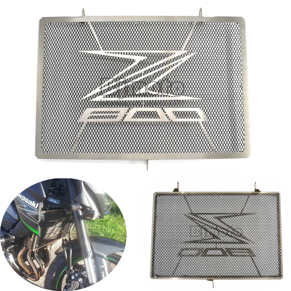 

Motorcycle Radiator Guard Protector Grille Grill Cover For Kawasaki Z800 Z 800 2013 2014 2015 2016 Accessories Stainless Steel