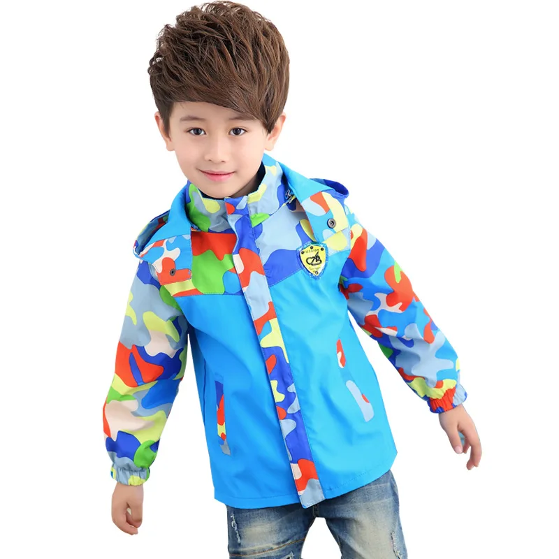 NEW Kids Spring Autumn Waterproof Windproof Boys Girls Jacket Toddler