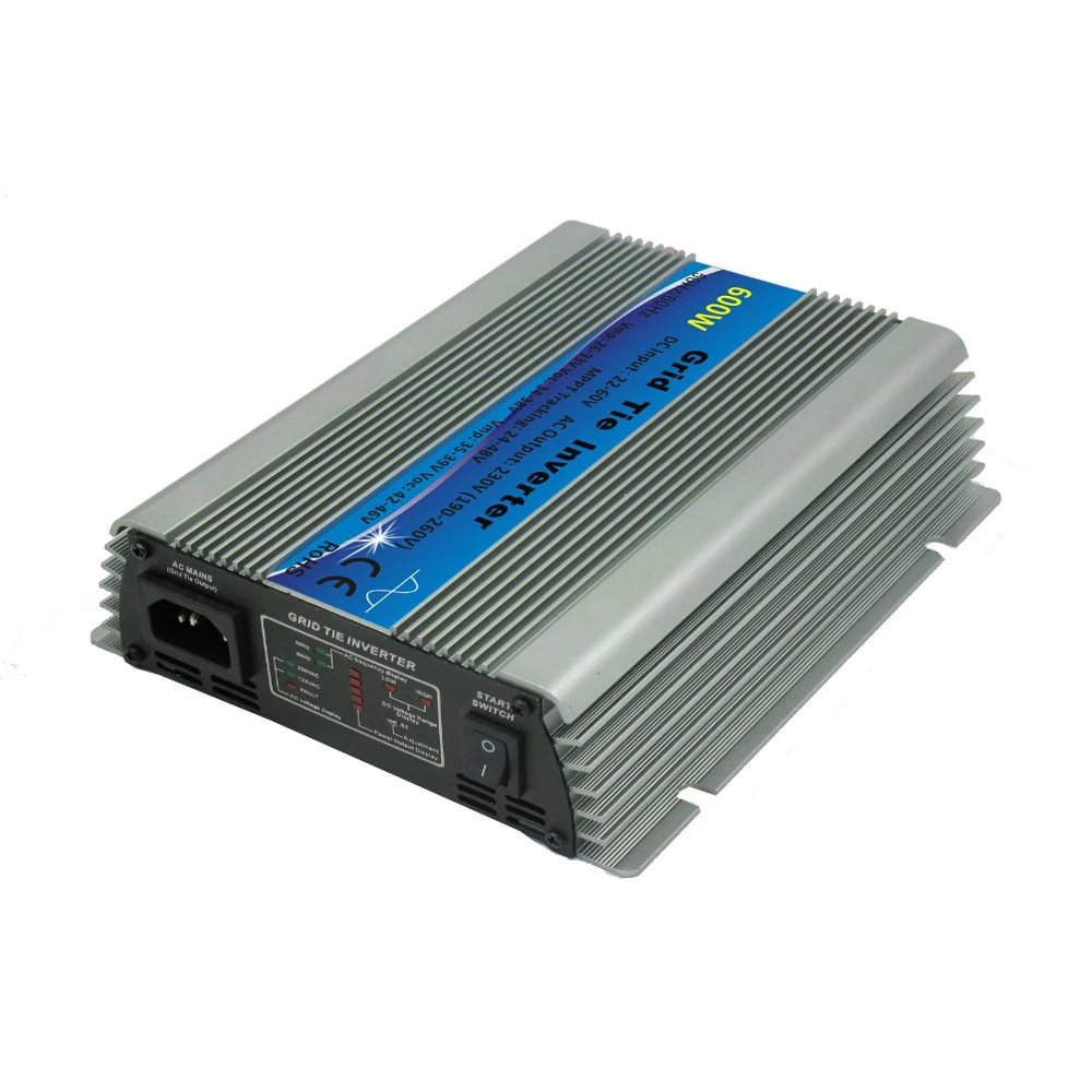 US $69.99 600w Grid Tie Inverter Mppt Function 30v 36v Panel 2260vdc To 110v Or 230vac Micro Solar Power Pure Sine Wave Inverter