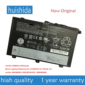 

14.8 V 56wh 00HW001 00HW000 New original Laptop battery for Lenovo Yoga 500-14isk s41-70 s41-75 s41-70am-ifi s41-35