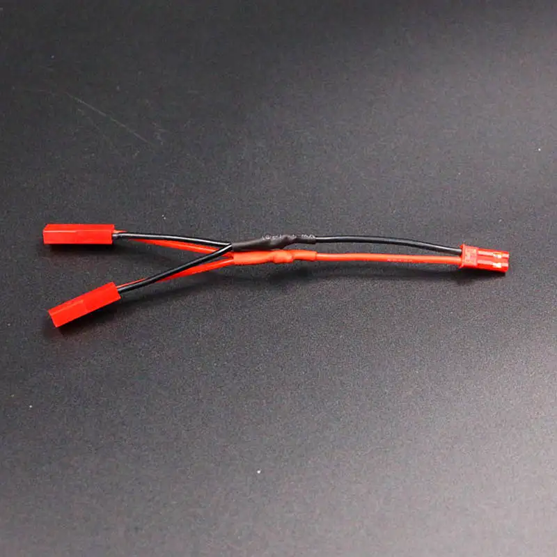 

Factory Price JST parallel extension lead Y cable male female connector for RC lipo battery cord