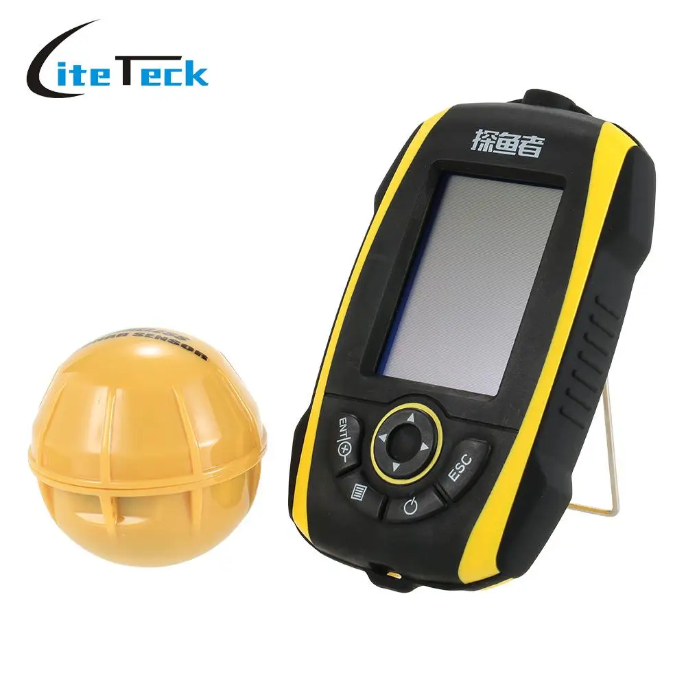

Outdoor Fishing Finder Fish Detector Portable Waterproof 2.8" TFT Wireless Sonar Fish Finder Fishing Tackle Finder