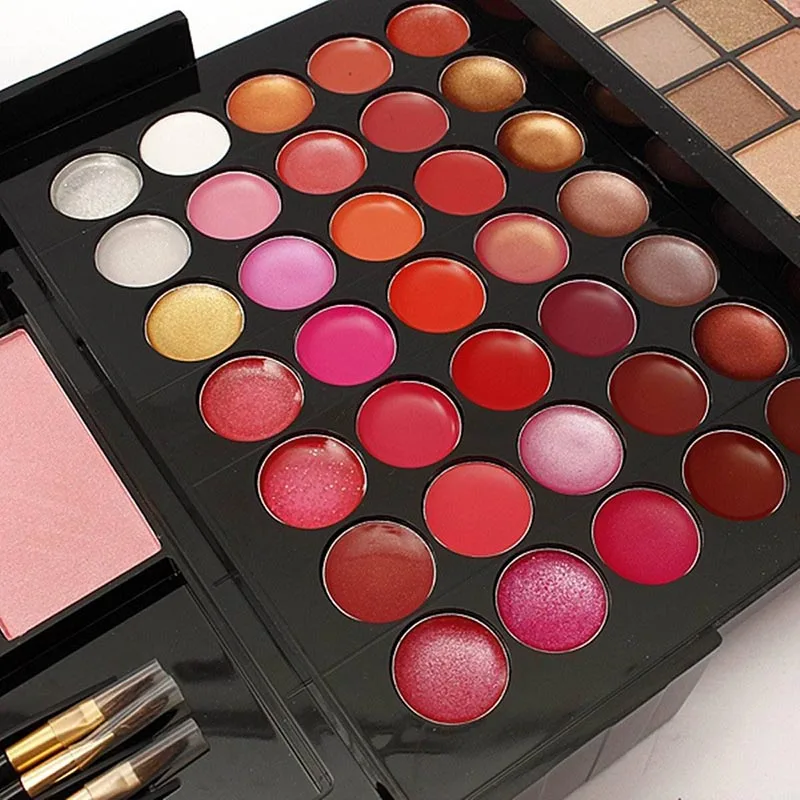 

177 Colors Makeups Palette Kit Matte Glitter Eyeshadow Pallete Blush Eyebrow Powder Set JIU55