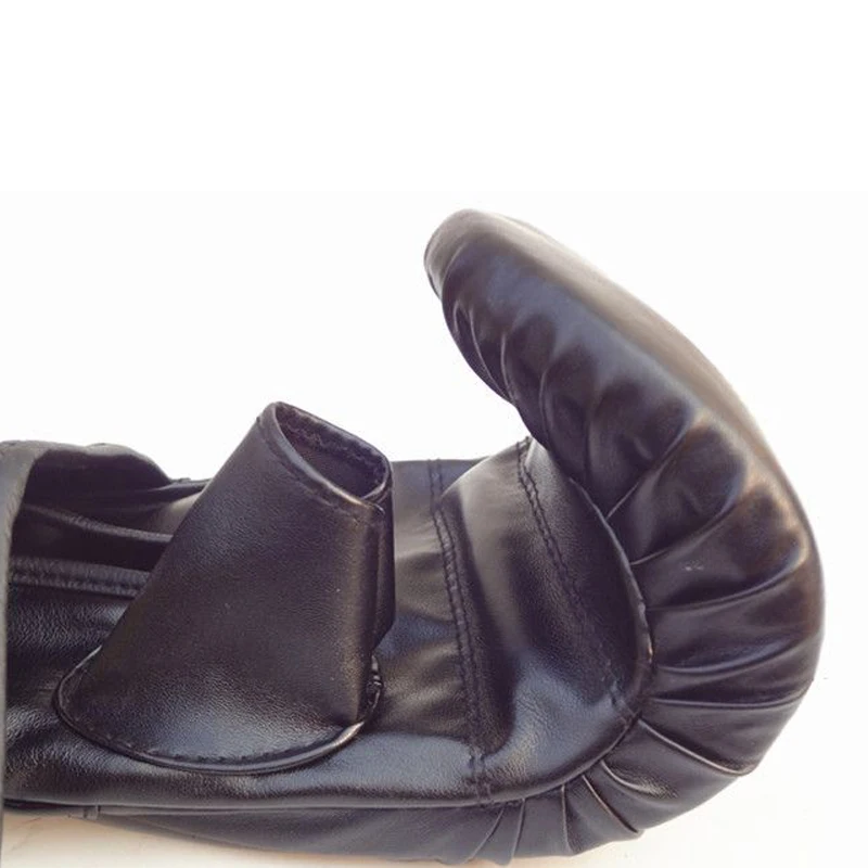 Adult Sanda Gloves Pu Skid-proof Exposure Finger Boxing Sandbag Gloves Taekwondo Children Training