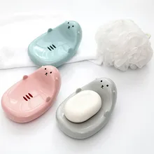 ISHOWTIENDA Ванная комната аксессуары для душа мыло коробочка, мыльница: отделение для хранения ювелирных изделий лоток держатель Чехол Портативный мыльницы Ванная комната продукты