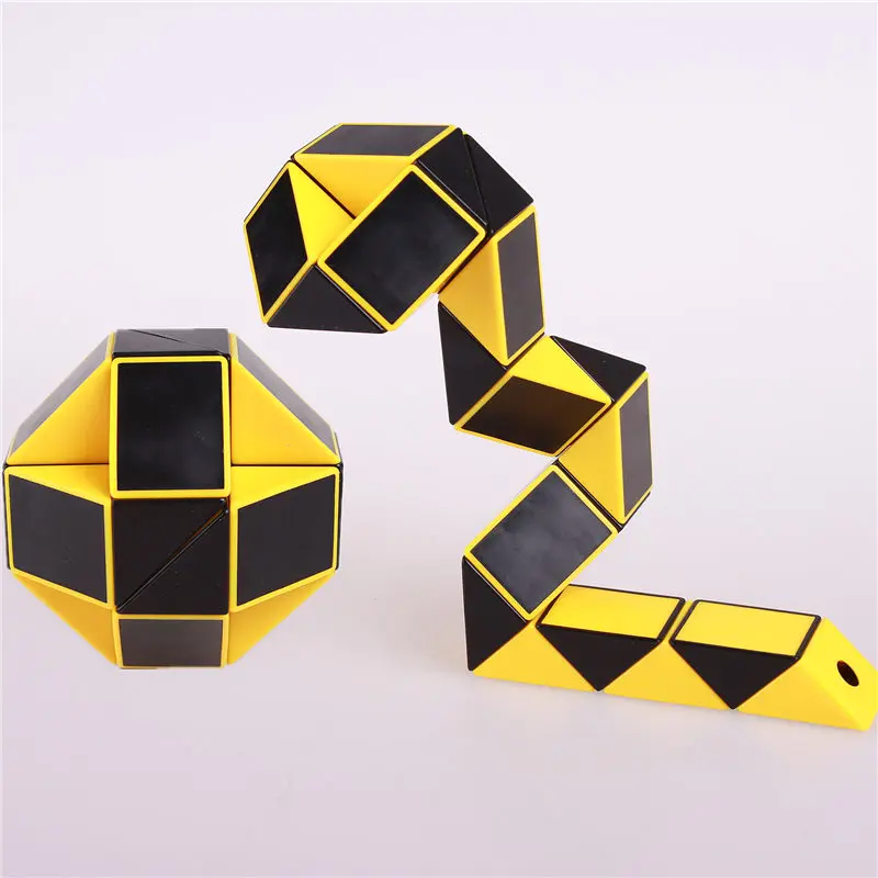 font b Magic b font snake ruler puzzle toy 24 speed Blocks Snake Twist Puzzle