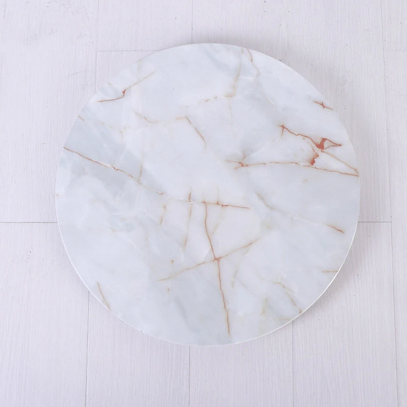 Imitation Marble Solid Wood Small Tea Table, Creative Small Round Table, Simple Living Room Sofa Table Imitation Marble Solid Wood Small Tea Table, Creative Small Round Table, Simple Living Room Sofa Table