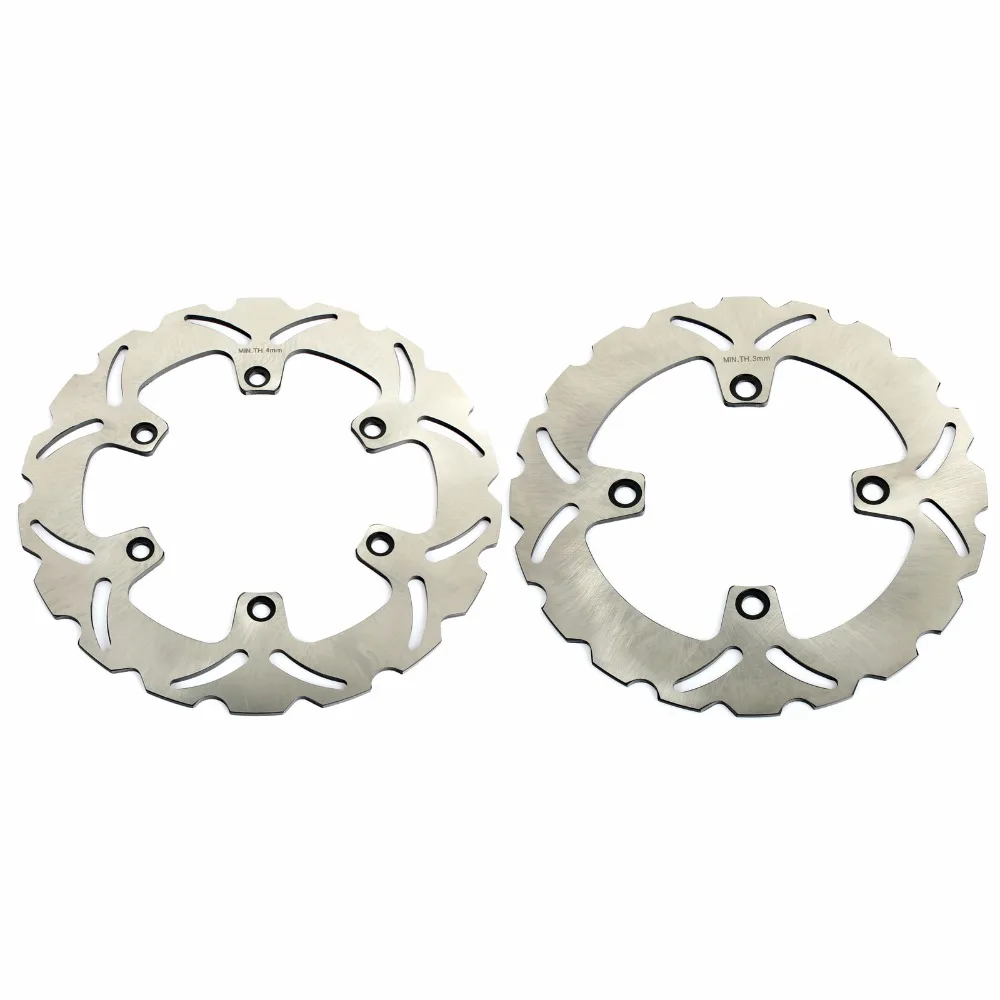 

BIKINGBOY Front Rear Brake Disks Discs Rotors For HONDA CB 500 1997 1998 1999 2000 2001 2002 2003 XRV AFRICA TWIN 650 1988 1989
