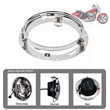 Крепление Фары кронштейн круглый светодиодный кольцо для моделей мотоциклов